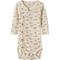 Name it Nbnnalu Wo/Mo Ls Slim Wrap Body Lil - Beige - 56