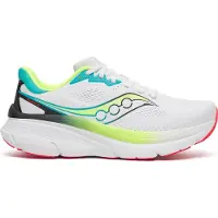 Saucony Guide 19 Shoes White Yellow AW26, Size 45 - EUR