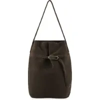 Fredsbruder Softly Bucket-laukku Nahka 36 cm Ruskea