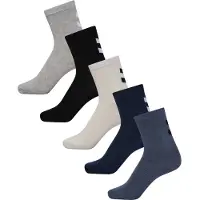 Hummel Hmlmake My Day Sock 5-Pack - Navy - 37/40