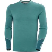 Helly Hansen Lifa Merino Keskipitoinen pyöreä pääntie, miesten, vihreä
