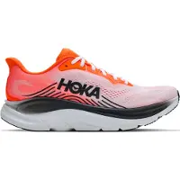 Hoka One One Clifton 11 Orange White Running Shoes AW26, Size EU 42