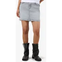 Noisy May Nmyolanda Mw Dnm Skirt Az277Lg Noos - Grey - M