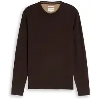 Tom Tailor Basic Crewneck Knit - Brown - XL