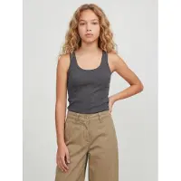 Jack & Jones Kids Kids Jxfrida Sl U-Neck Top Jrs Noos Grl - Grey - 140