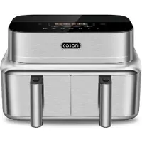 Cosori Iconic Dual Smart ilmakeitin 8,5L (Musta)