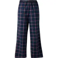 Tommy Hilfiger Underwear Pyjamahousut laivastonsininen / punainen / offwhite