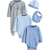 Ted Baker Alusasusetti sininen / vaaleansininen / meleerattu harmaa / valkoinen