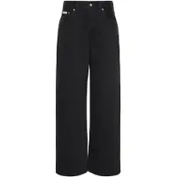 Calvin Klein Jeans The Wide Leg Worn Black - Black - 27 x 31