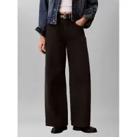 Calvin Klein Jeans The Wide Leg Worn Black - Black - 29 x 31