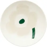 Marimekko Unikkokulho 9 cm, beige/valkoinen/hiekka/tummanvihreä