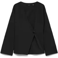 Vero Moda Vmstar Ls Cardigan Top Jrs Noos - Black - S