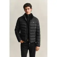 Gant Light Down Jacket - Black - M