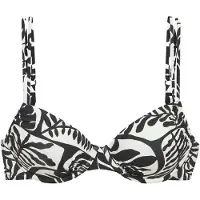 Buffalo Bikinitoppi ecru / musta