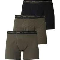 HUGO Bokserishortsit khaki / musta