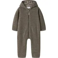 Name it Nbfwmino Wool Bru Suit W/Lining - Brown - 80