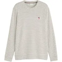 Tom Tailor Paita tummanharmaa / offwhite