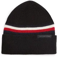 Tommy Hilfiger Th Rwb Beanie - Black - ONE SIZE