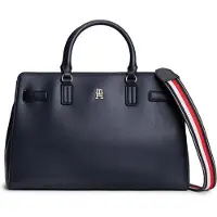 Tommy Hilfiger Käsilaukku 'JOY' laivastonsininen / kirkaanpunainen / valkoinen