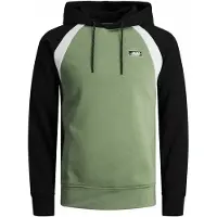 Jack & Jones Collegepaita 'JCOFly' khaki / musta / valkoinen