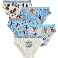 Next Alushousut 'Micky Maus' sininen / vaaleansininen / punainen / offwhite
