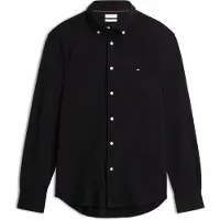 Tommy Hilfiger Knitted Shirt Sf - Black - S