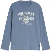 Tom Tailor Paita safiiri / valkoinen