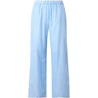 Lindex Pyjamahousut vaaleansininen / valkoinen