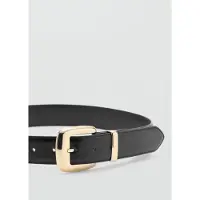 Mango Vyö 'BELT APEN3' musta