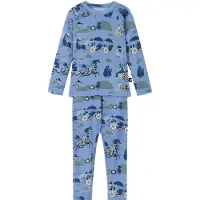 Reima Thermal Base Layer Set, Moomin Trivsam - Blue - 98