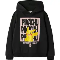Name it Nkfadema Pokemon Nreg Sweat Wh Bru Bfu - Black - 134-140