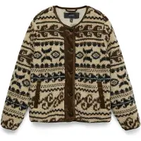 Vero Moda Välikausitakki 'VMLindau' suklaa / cappuccino / musta