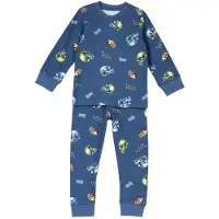 Chicco Yöpuku vaaleansininen / meleerattu sininen / umbra / omena