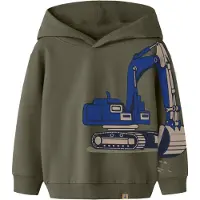 Name it Collegepaita 'NMMNERO' beige / tummansininen / khaki