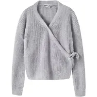 Name it Nkfnanie Ls Knit - Grey - 158-164