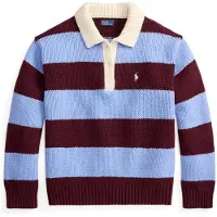 Ralph Lauren Neulepaita kuninkaallisen sininen / viininpunainen / valkoinen