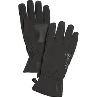 Isbjörn of Sweden Kids' Trail Softshell Finger Glove Black Treenikäsineet 11-18 yr