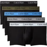 Calvin Klein Low Rise Trunk 5Pk - Black - L