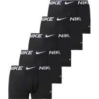 Nike Underwear Bokserishortsit musta / valkoinen