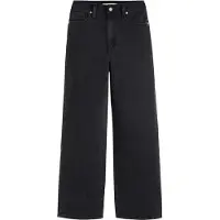 Levi's Farkut 'High Waisted Straight' musta denim