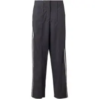 Adidas Originals Suorat housut 'Firebird' musta / valkoinen