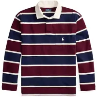Ralph Lauren Paita laivastonsininen / viininpunainen / valkoinen