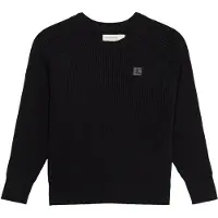 Calvin Klein Pusero - Neulottu - Joustinneule - Musta - - 12 v (152) - Puserot