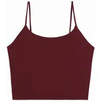 Aim'n Shape Seamless Strap Singlet - Burgundy - L