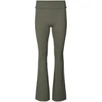 Rethinkit Studios Butter Soft Flare Tights All Day - Khaki green - S