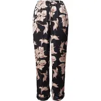 Hunkemoller Pyjamahousut 'Flower' pueblo / roosa / musta