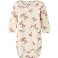 Name it Potkuhousut/body 'NBMLORENS' beige / vaaleabeige / vaaleanruskea