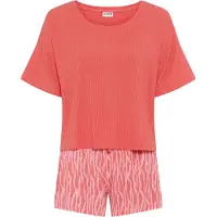 LASCANA Pyjamashortsit koralli / roosa