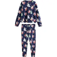 Next Pyjama laivastonsininen / grenadiini / musta / valkoinen