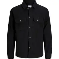Jack & Jones Jjeregent Structure Overshirt Ls Sn - Black - M